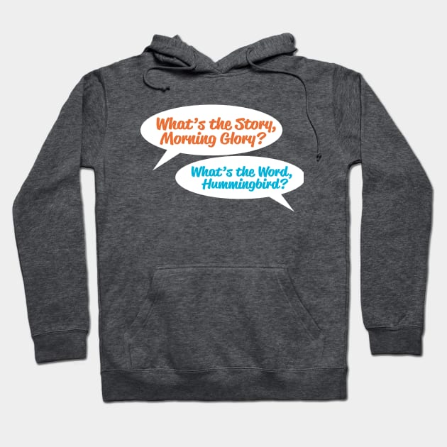 What's the Story? Hoodie by OffBookDesigns